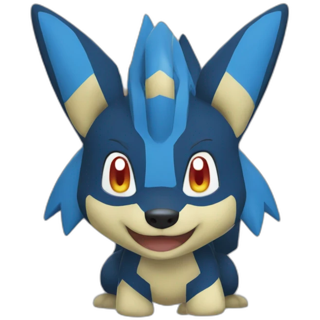 Lucario pokemon emoji