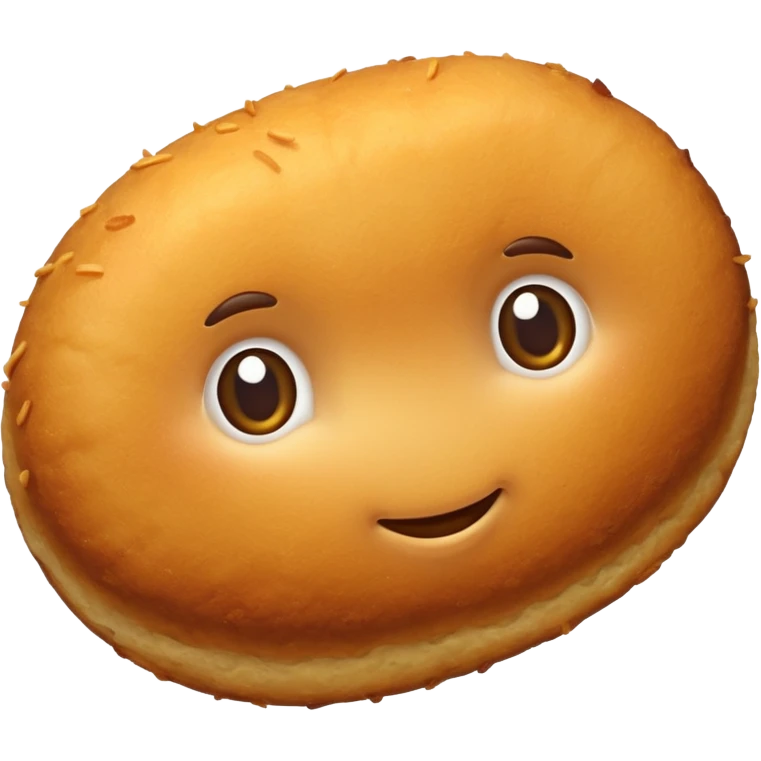 potato croquette no face emoji