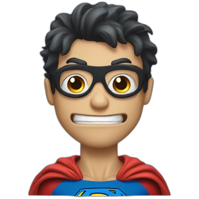 Super man monster  emoji