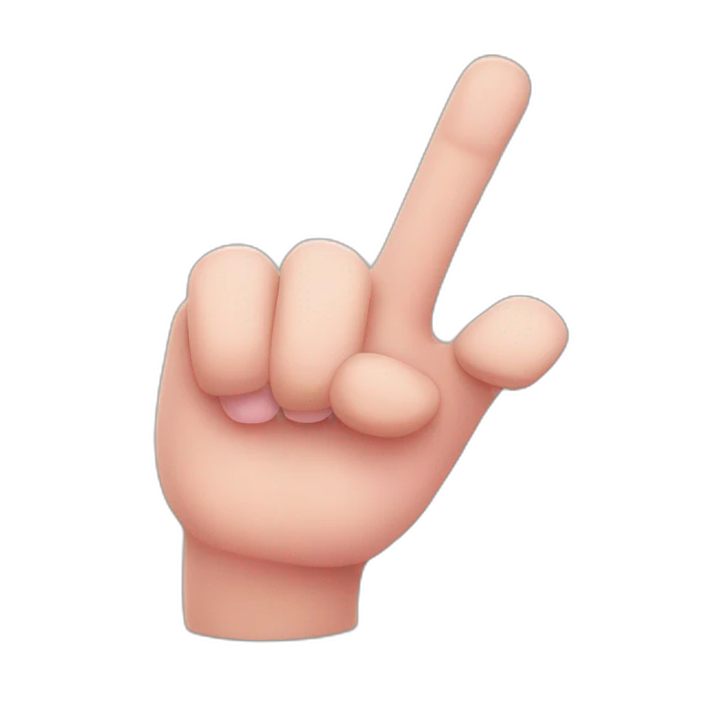 pinky finger emoji