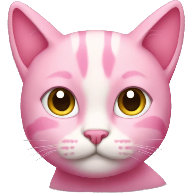 pink cat emoji