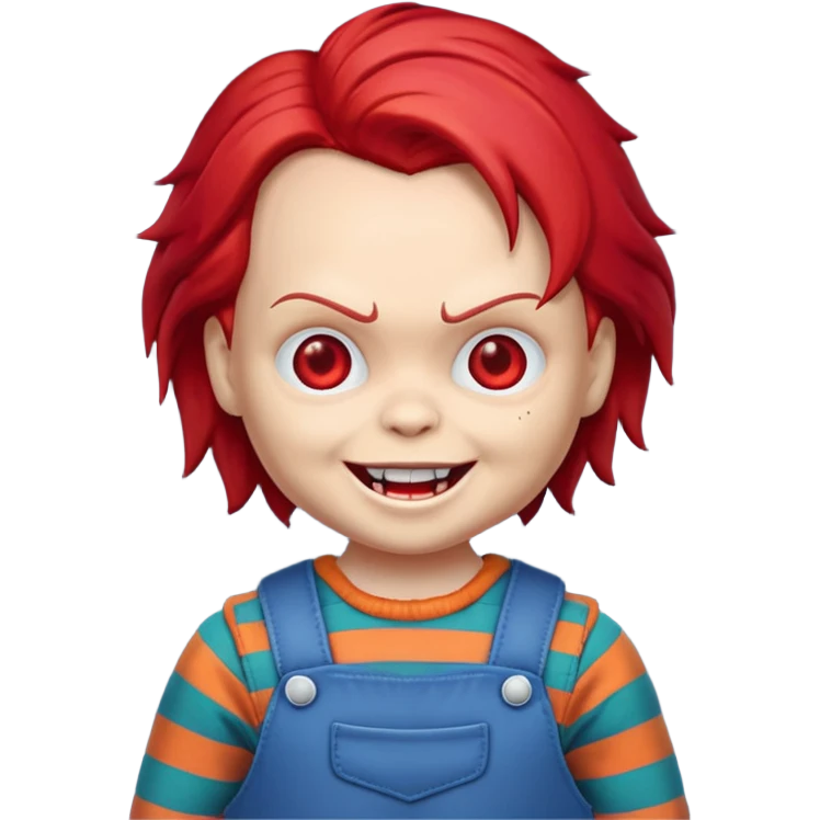 Un emojin de chuky emoji