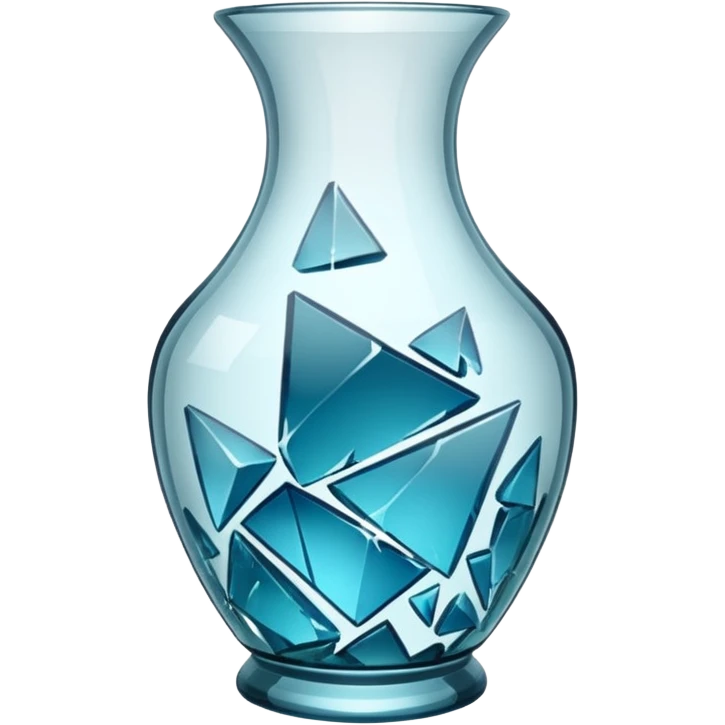 shattered glass vase emoji
