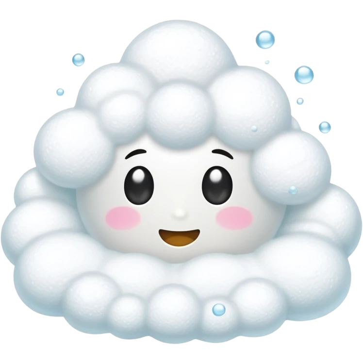 bath foam emoji