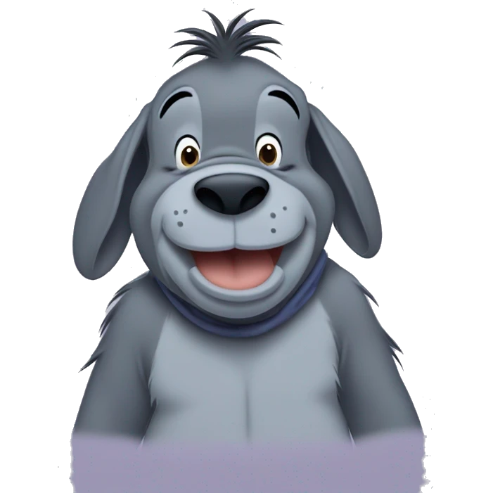 Winnie the pooh eeyore emoji