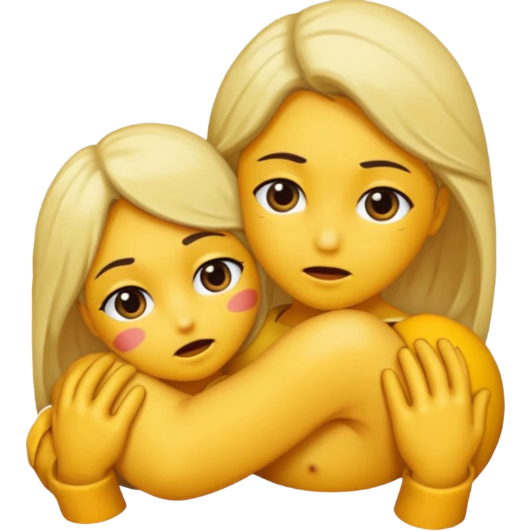 Sexy lady naked big butt farting emoji