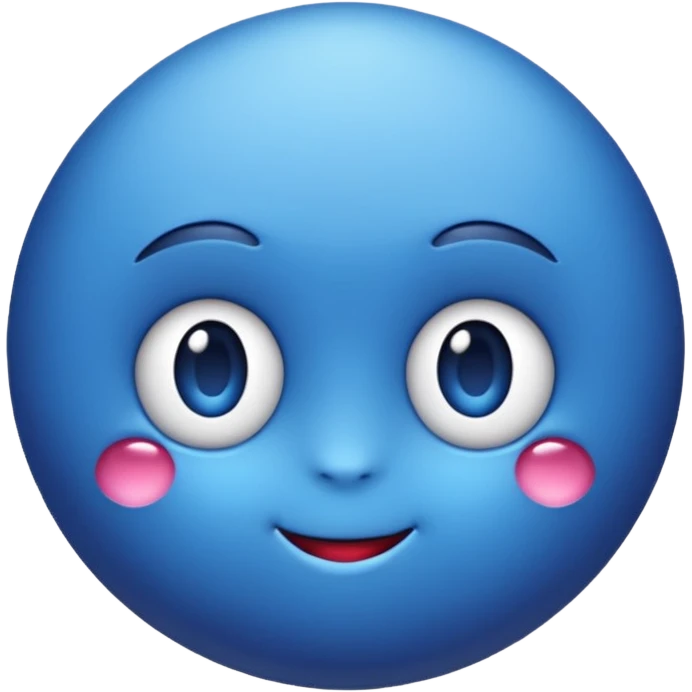 Un emoji myrtille mignon emoji