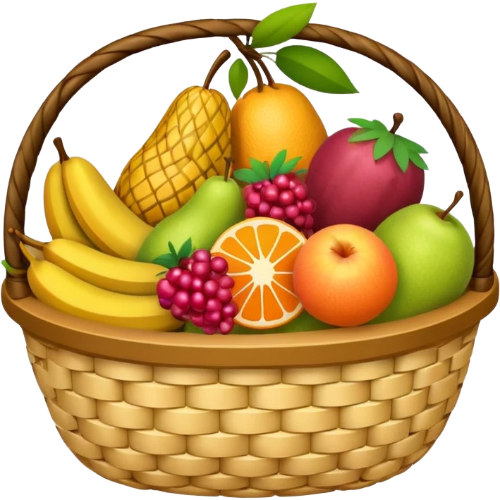 fruit basket emoji