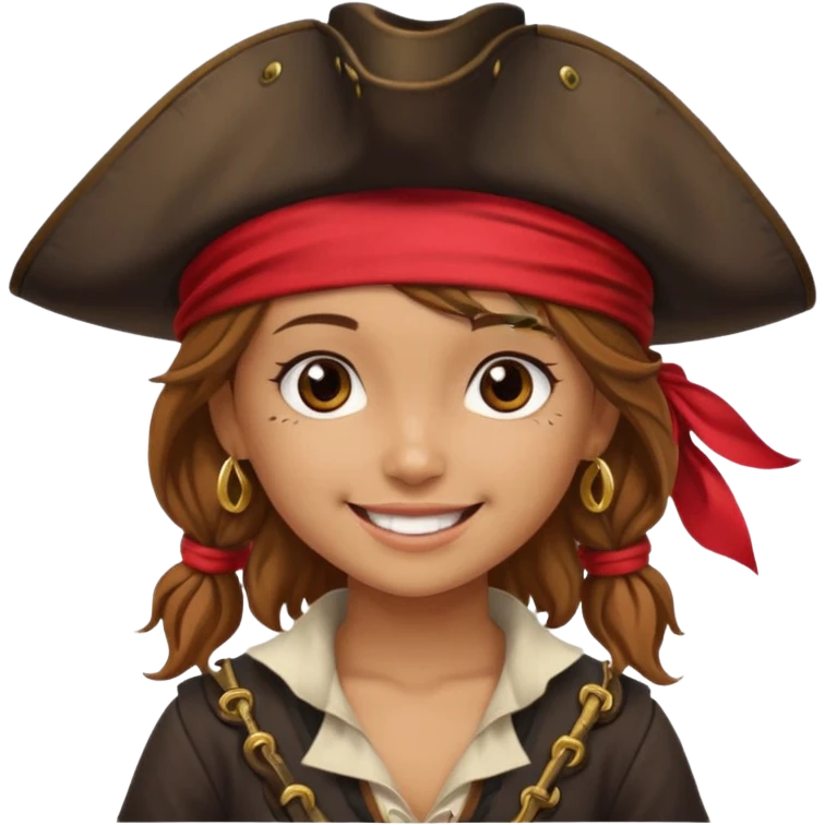 Girl pirate  emoji