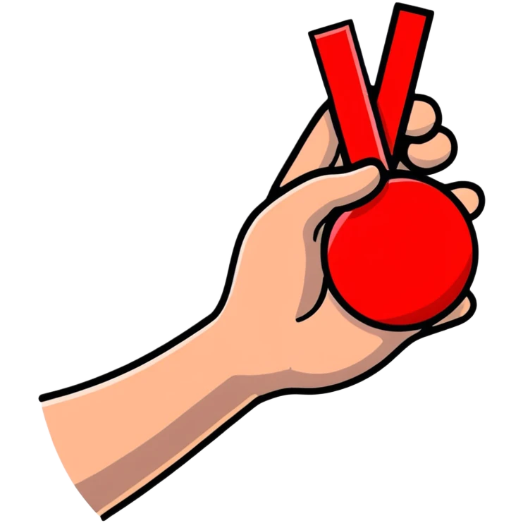 forbidden sign with hand gesture emoji