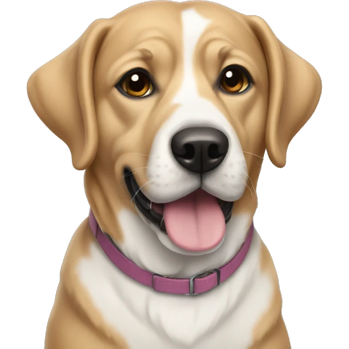 English spring dog  emoji