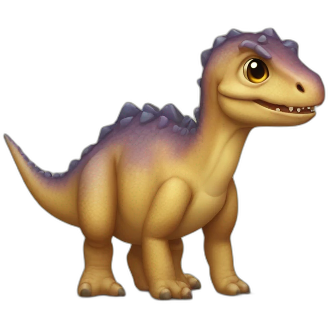 tiny ass dinosaur emoji