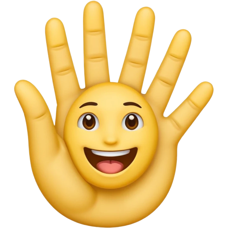 make emoji with seven fingers emoji