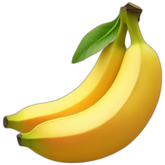 banana in a peach emoji