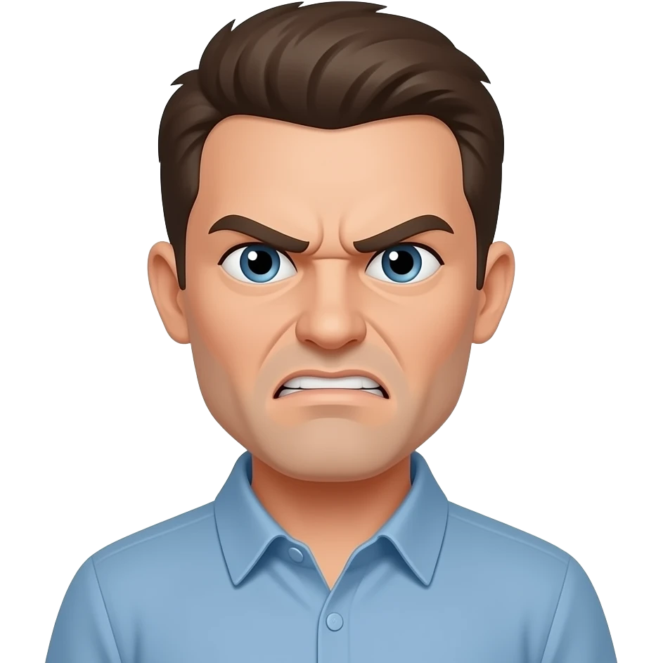 Sinirli emoji