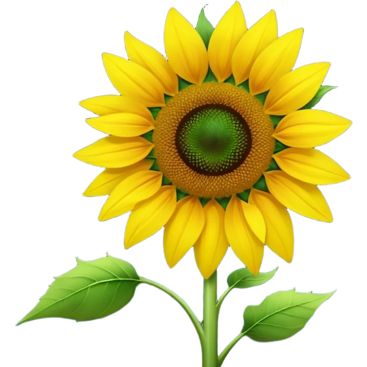 Sunflower amongst stars in night sky emoji