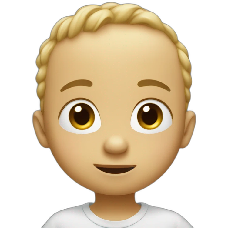 Un bébé qui dab emoji