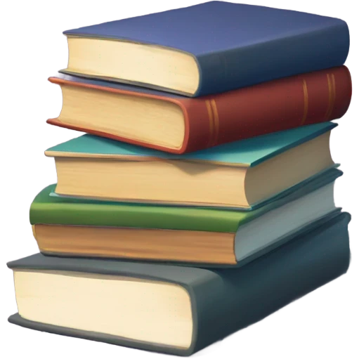 Bookish emoji