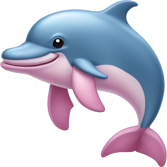 pink dolphin emoji