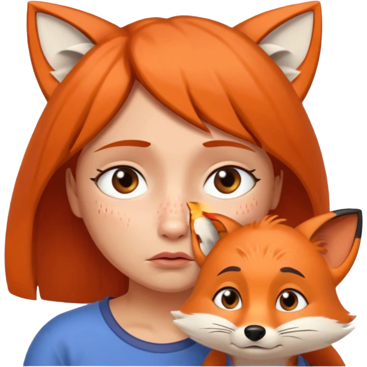 Make Dora and Swiper the fox crying emoji