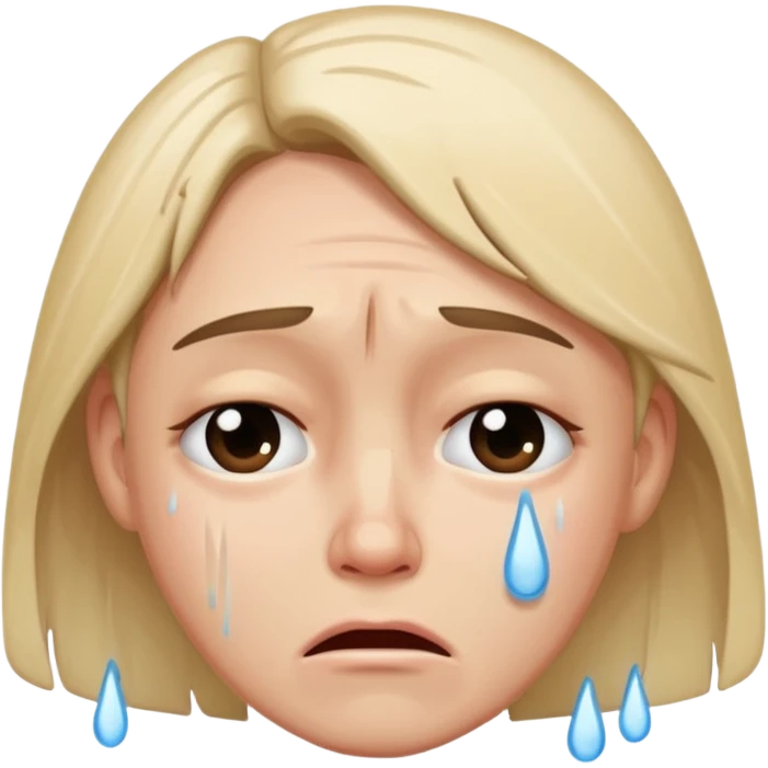 Crying  emoji