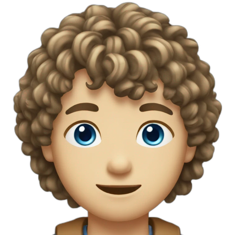 boy-with-short-fringe-and-slightly-curly-brown-mullet-hairstyle-blue eyes emoji