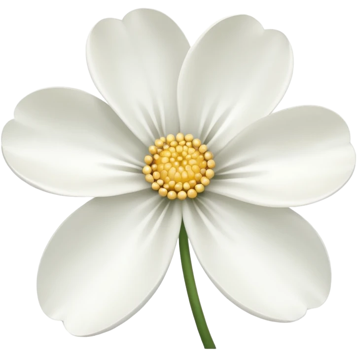 White flowers emoji