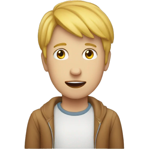 person stuck emoji