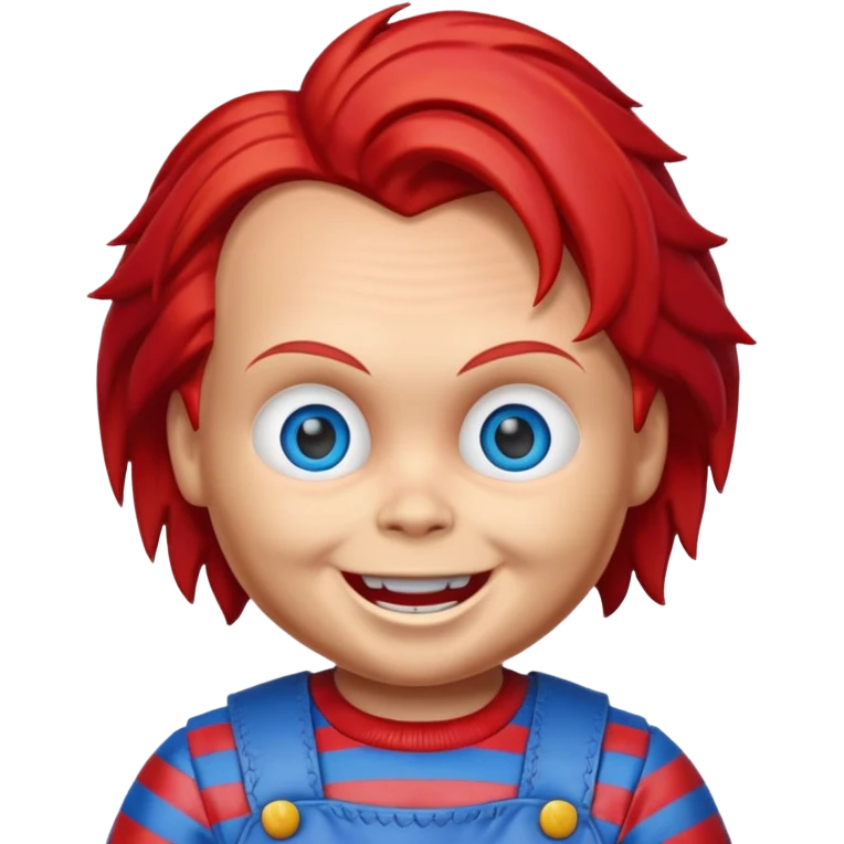 Un emojin de chuky emoji