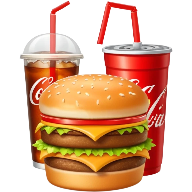 McDonald’s meal  emoji