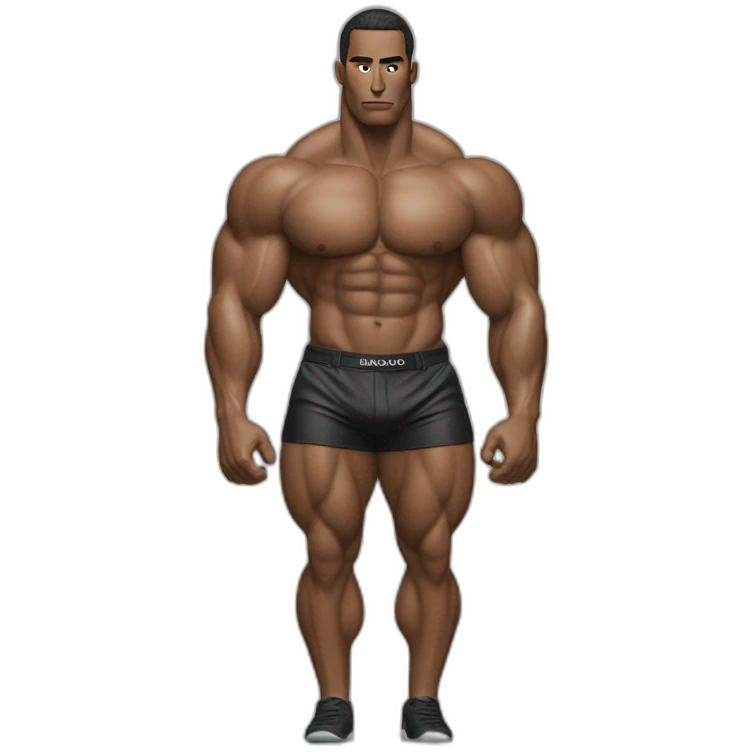 Bodybuilder balenciaga emoji