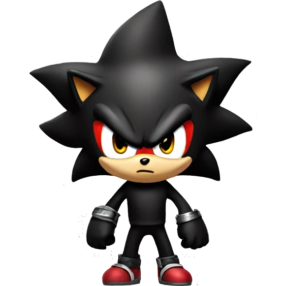 Shadow the hedgehog emoji