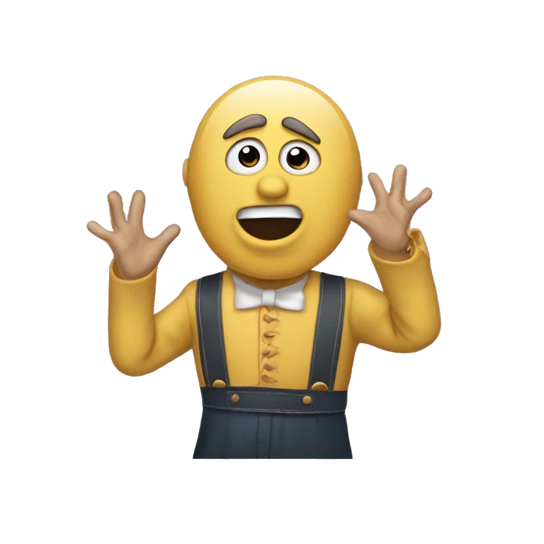 une scène de théatre emoji
