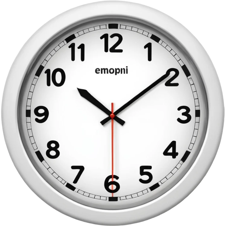 wall clock emoji