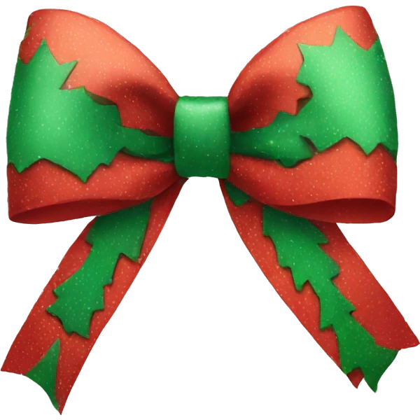 Christmas Bow emoji