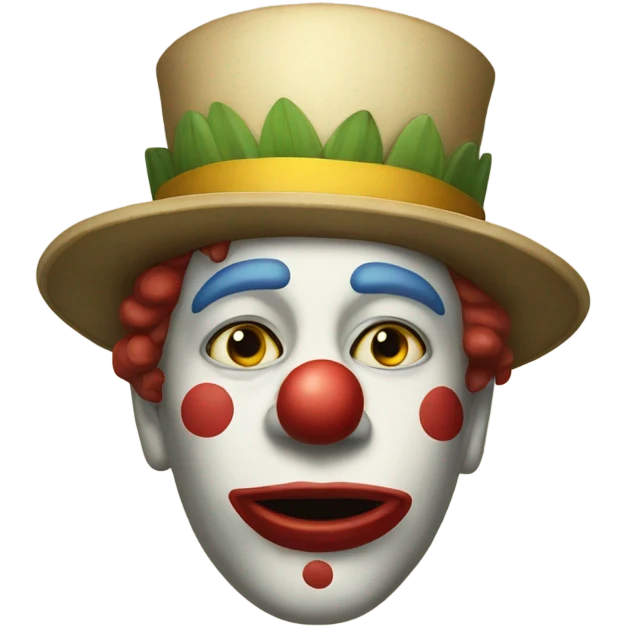 narcissus clown emoji