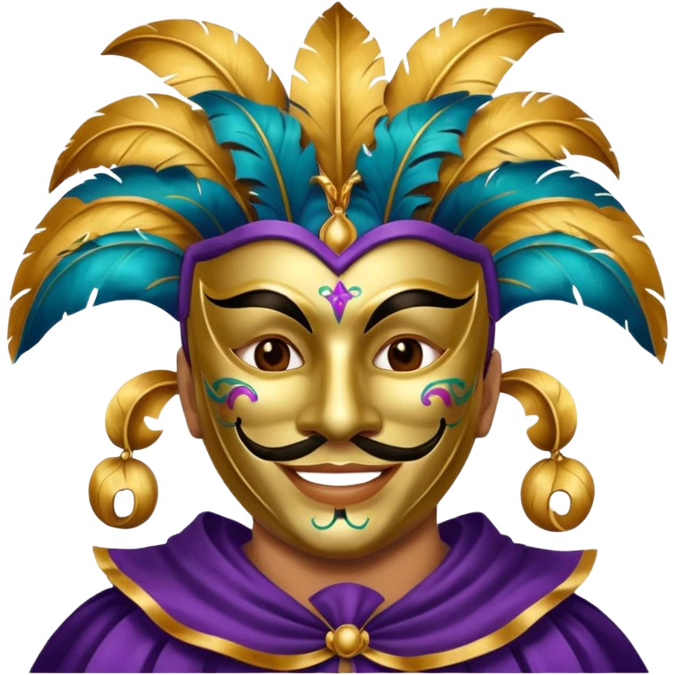 carnival masked guy venice emoji