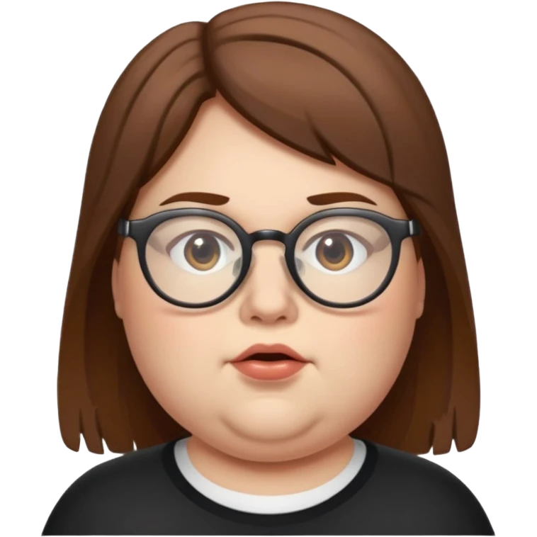 Fat discord mod brown hair emoji