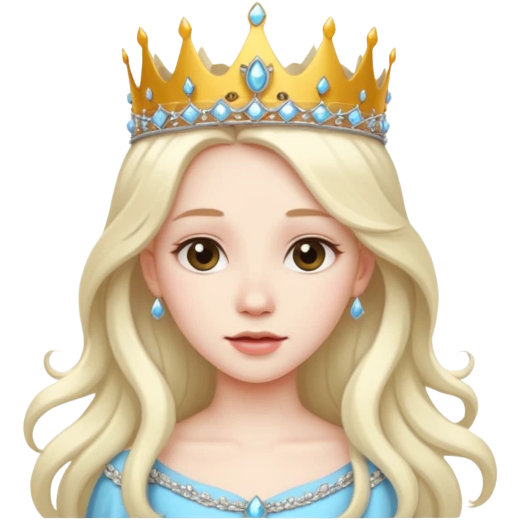 Fancy girl emoji
