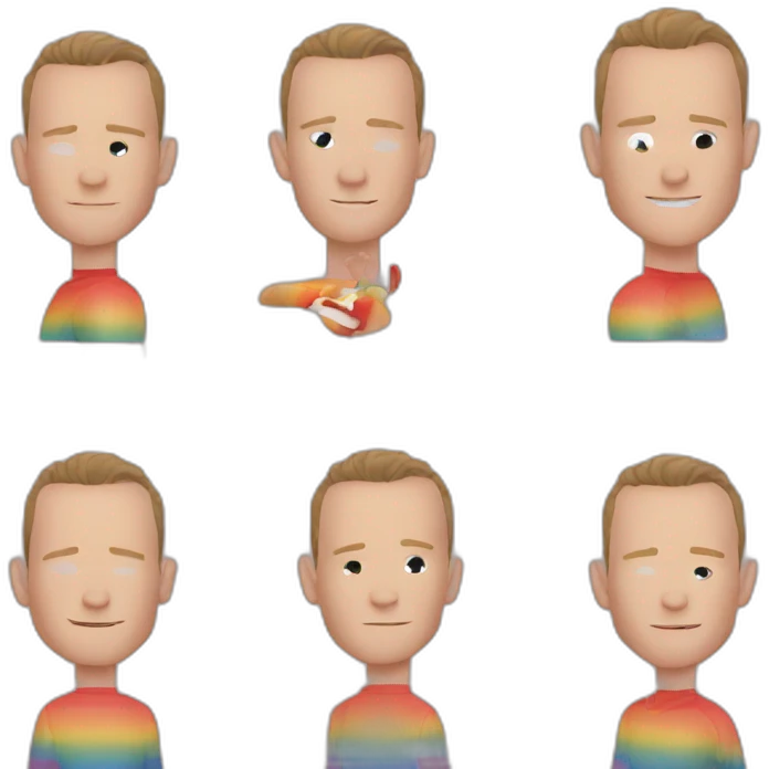 rainbow Jonathan Toews emoji