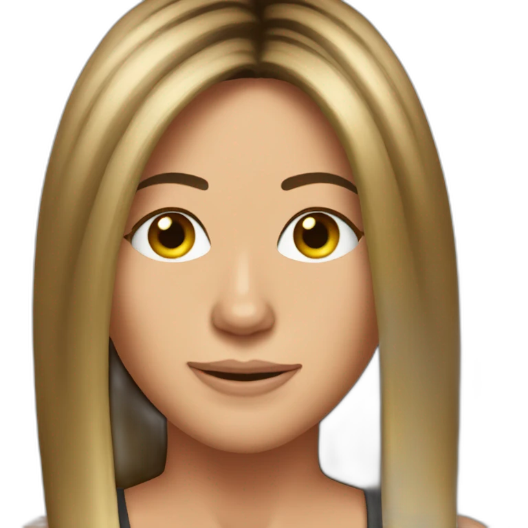 Jennifer Aniston emoji