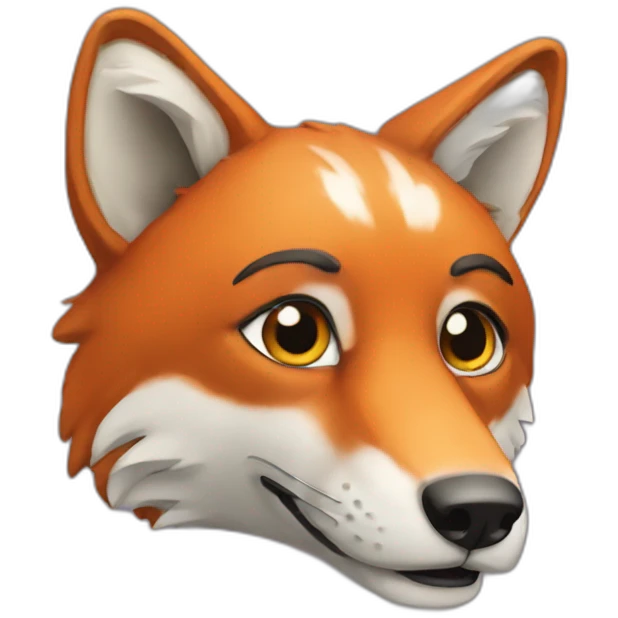 renard en colere emoji