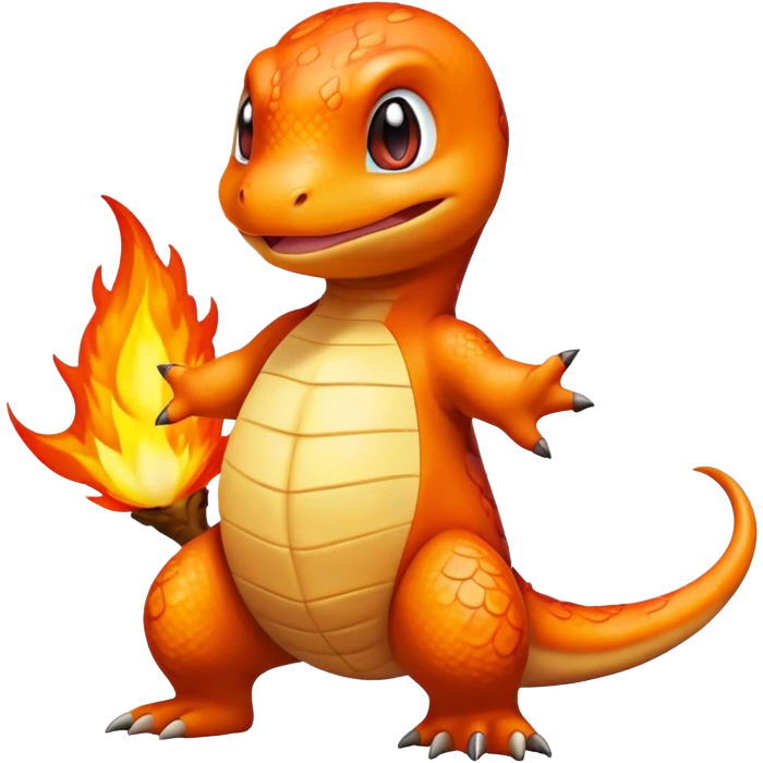 Charmander from Pokémon emoji