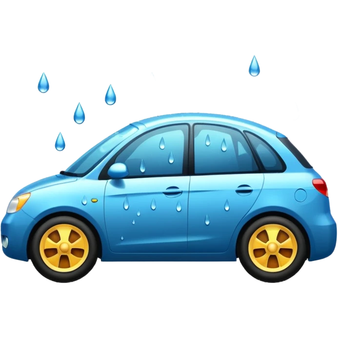 rain on windshield emoji