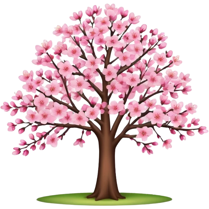 Cherry blossom tree emoji