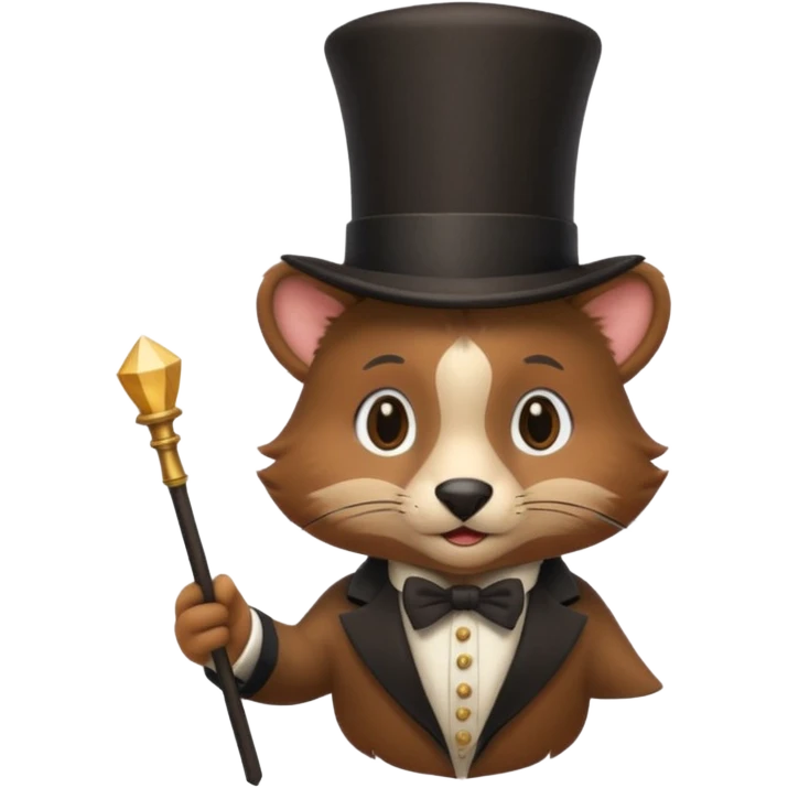 magician animal emoji