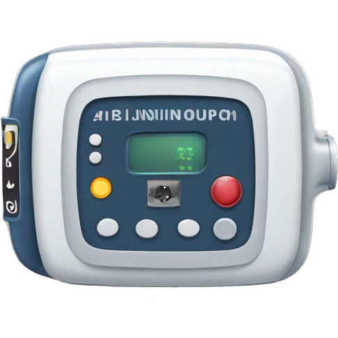 an insulin pump emoji