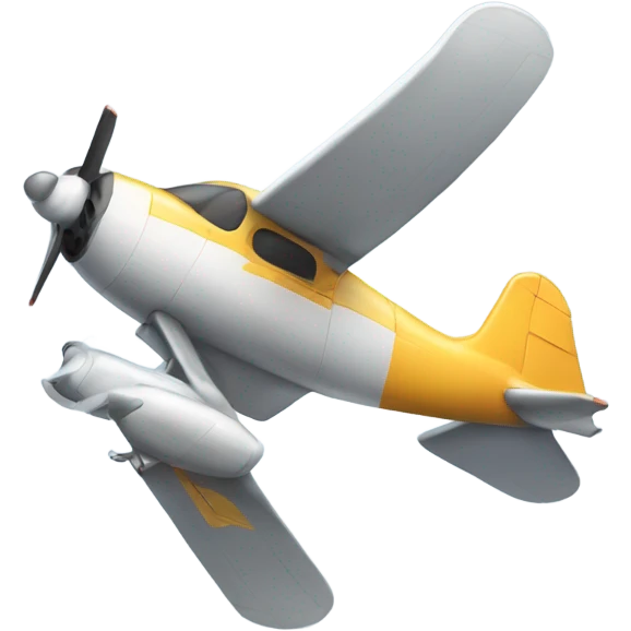small propellor airplane emoji
