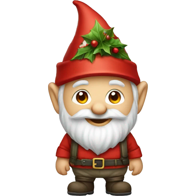 Christmas gnome  emoji