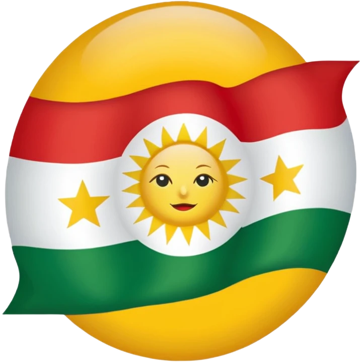 Kurdistan flag emoji